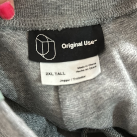 ORIGINAL USE - Grey Sweatpant Joggers 2XL Tall - Picture 6 of 7